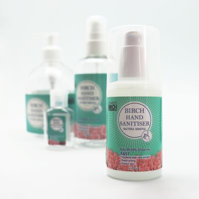 Hand Sanitiser 100ml with the Birch range